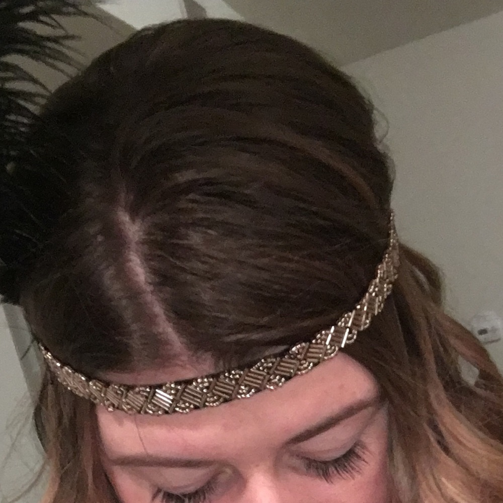 Gatsby themed tie headband